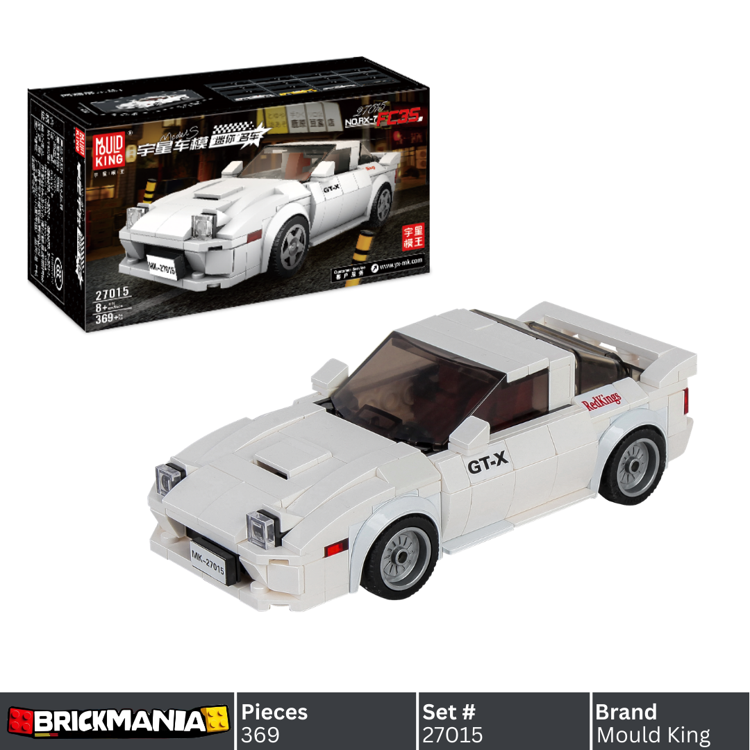 Mould King 27015 RX7 FC35 Car Model Building Toy Set | 369 PCS