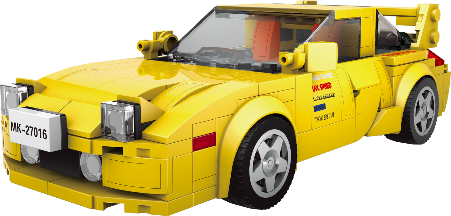 Mould King 27016S RX7 FD35 Car Model Building Toy Set | 389 PCS