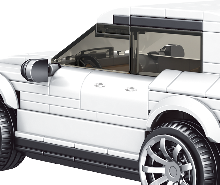 Mould King 27025 Cayenne Car Model Building Toy Set | 415 PCS