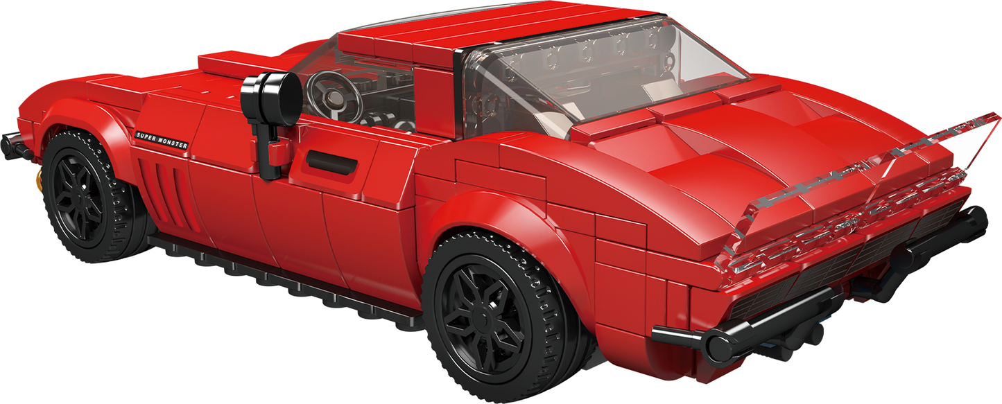 Mould King 27034S Corvette Sports Car Model Building Toy Set | 371 PCS