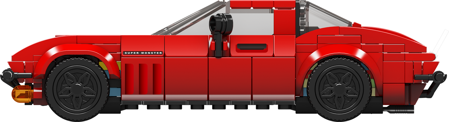 Mould King 27034S Corvette Sports Car Model Building Toy Set | 371 PCS