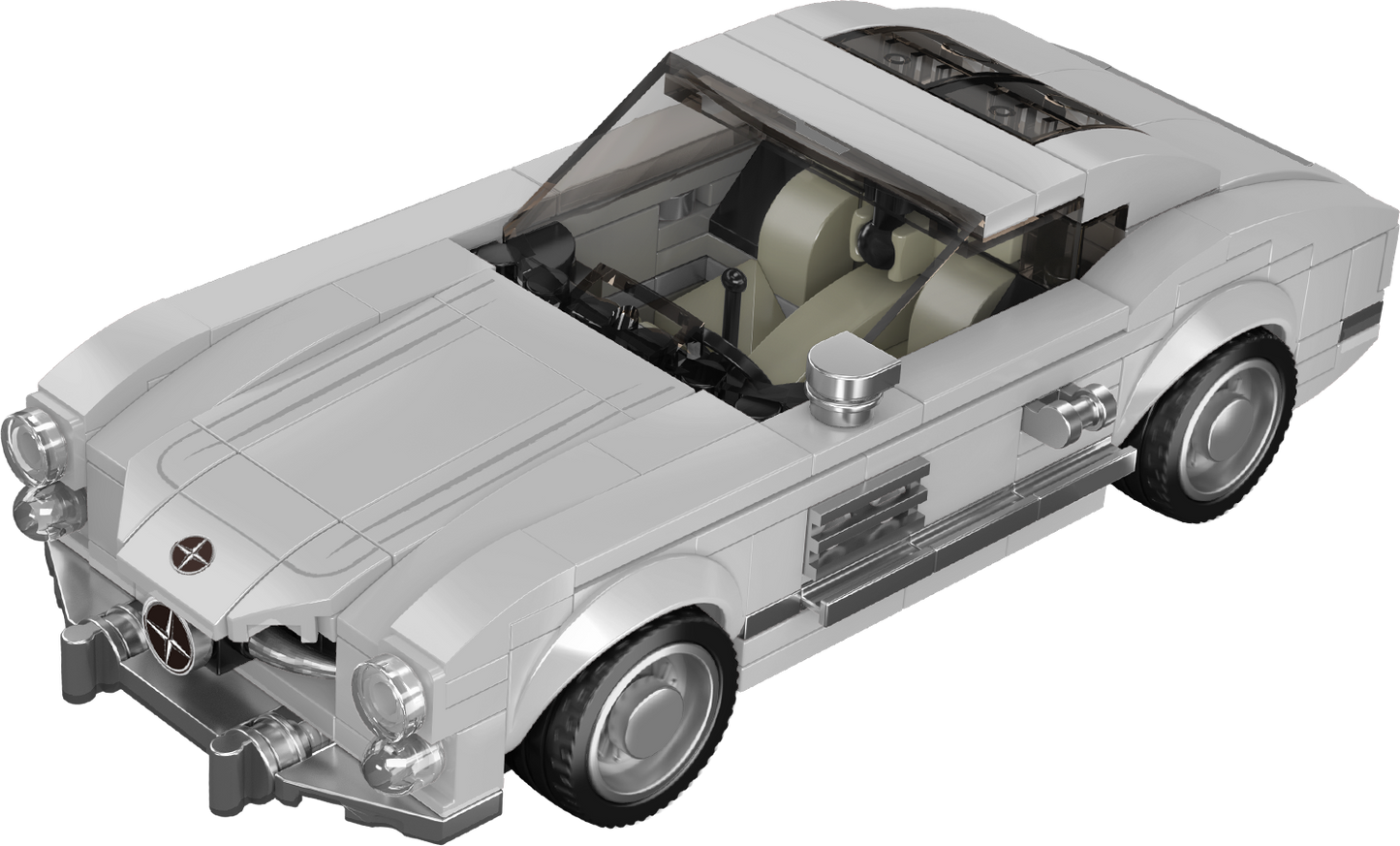 Mould King 27037S 300SL Car Model Building Toy Set | 350 PCS