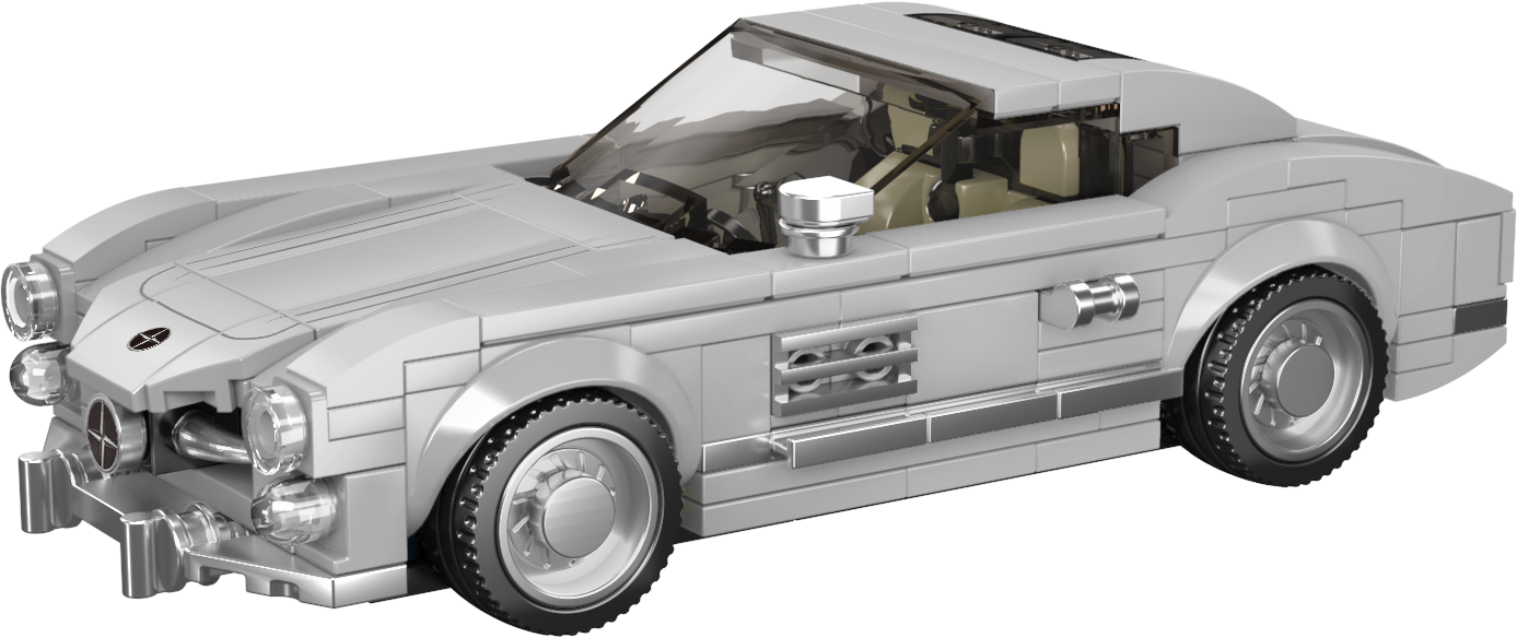 Mould King 27037S 300SL Car Model Building Toy Set | 350 PCS