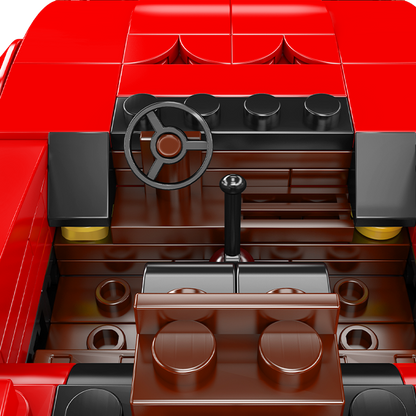 Mould King 27038S Rosso Corsa F40 Car Model Building Toy Set | 378 PCS