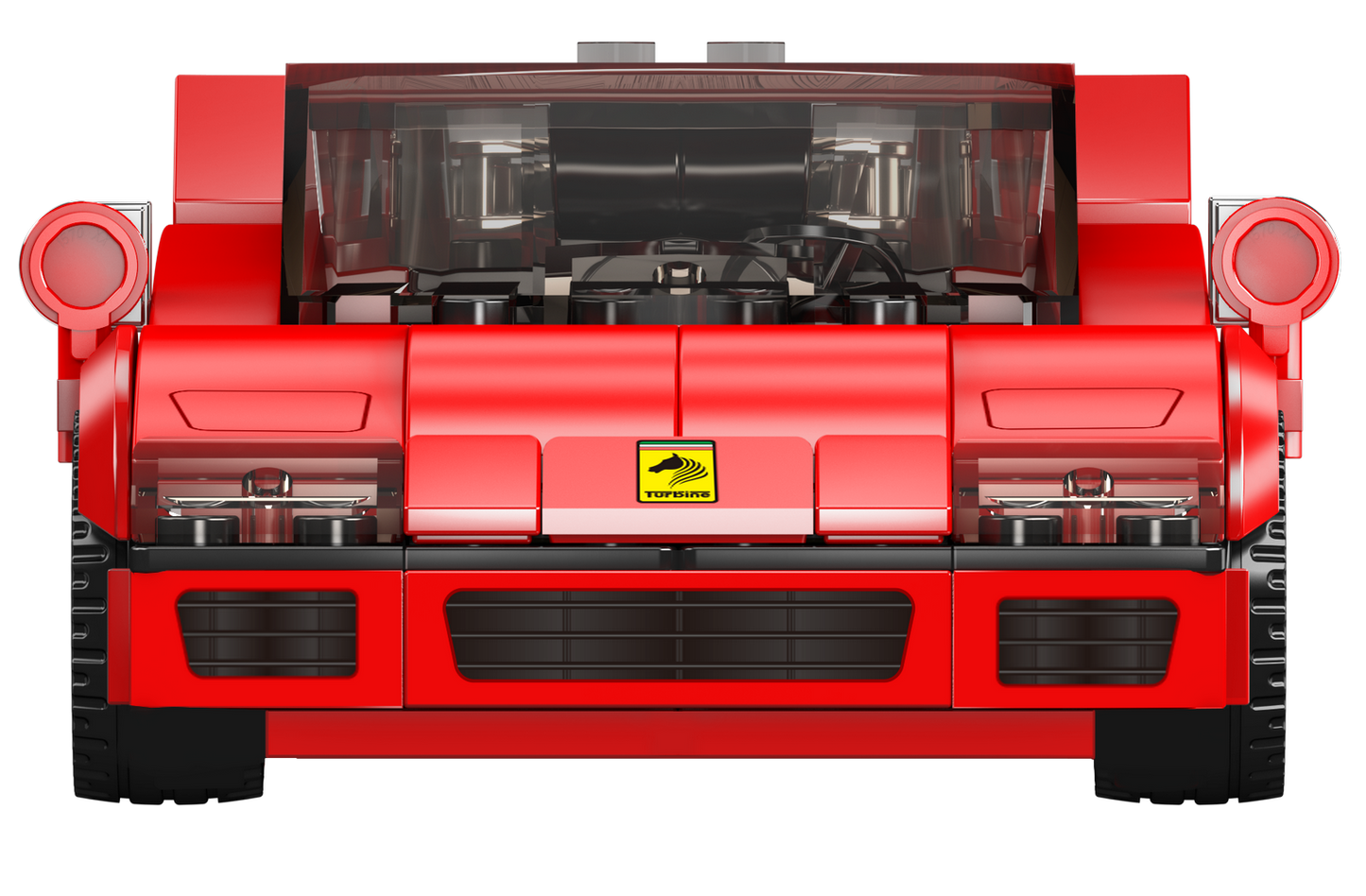 Mould King 27038S Rosso Corsa F40 Car Model Building Toy Set | 378 PCS