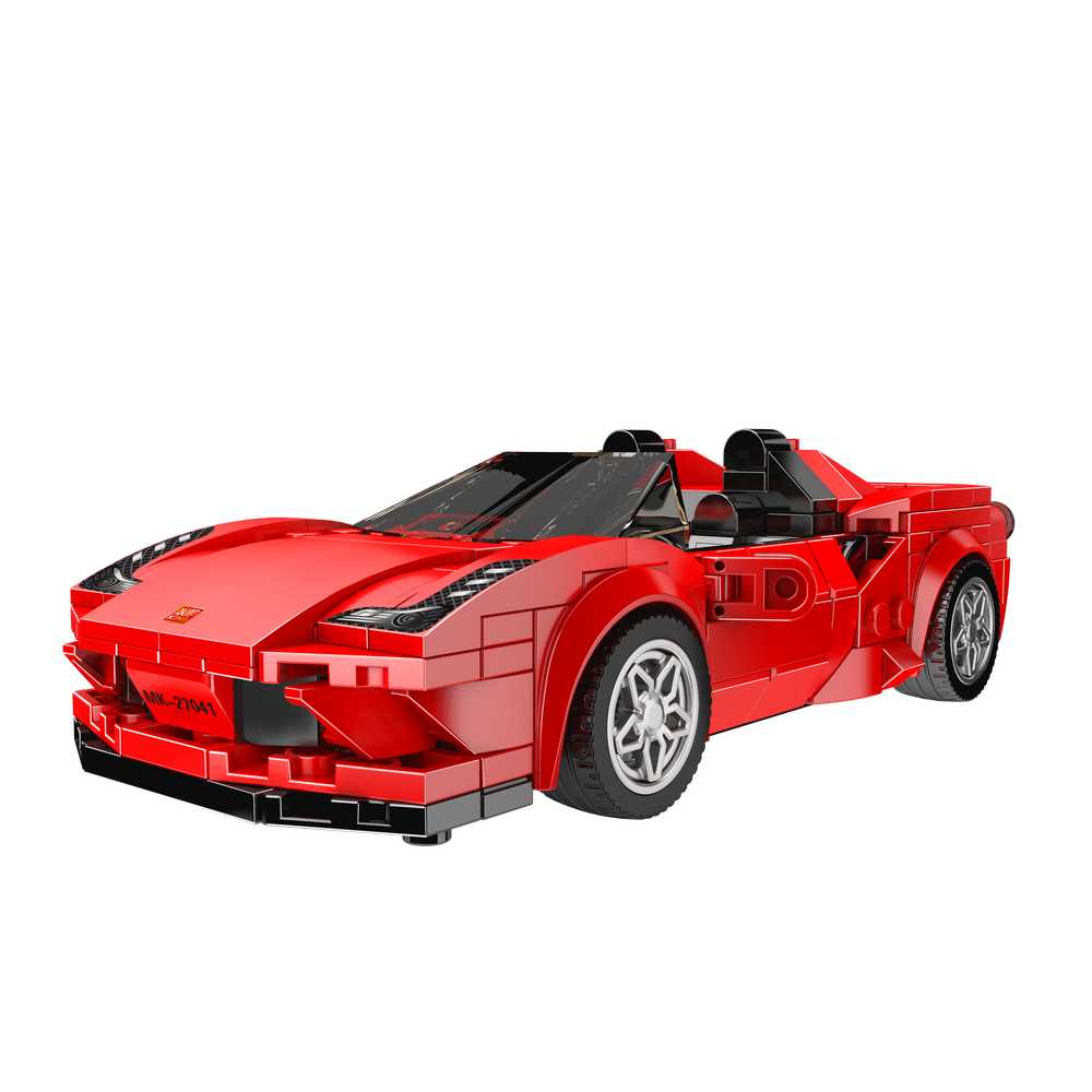 Mould King 27041S F8 Supercar Model Building Toy Set | 371 PCS