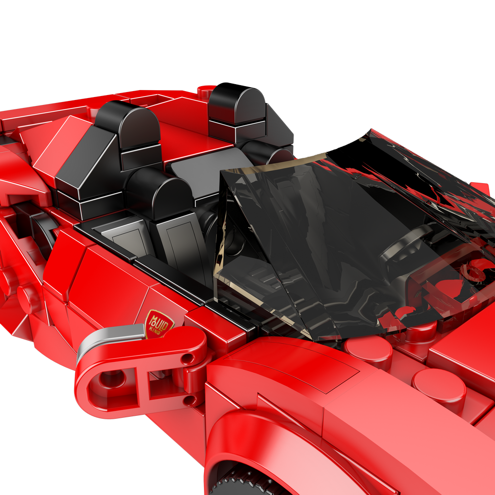 Mould King 27041S F8 Supercar Model Building Toy Set | 371 PCS