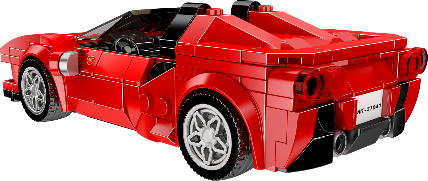 Mould King 27041S F8 Supercar Model Building Toy Set | 371 PCS