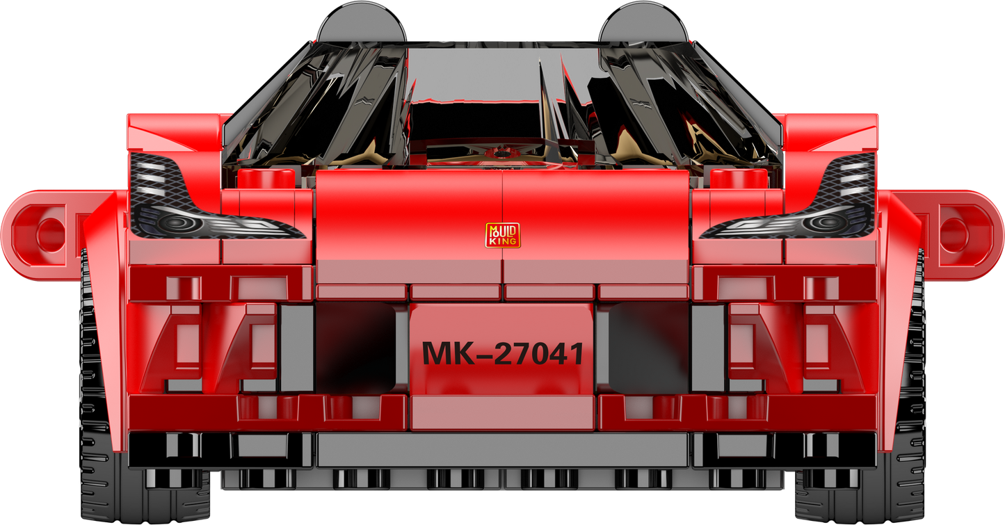 Mould King 27041S F8 Supercar Model Building Toy Set | 371 PCS