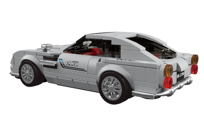 Mould King 27050S Silver Martin 007 Supercar Building Toy Set | 348 PCS