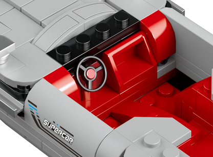 Mould King 27050S Silver Martin 007 Supercar Building Toy Set | 348 PCS