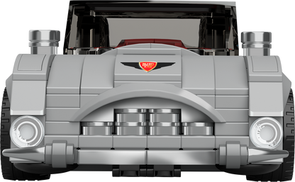 Mould King 27050S Silver Martin 007 Supercar Building Toy Set | 348 PCS