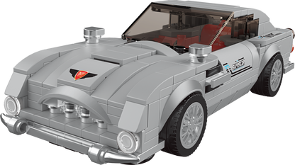 Mould King 27050S Silver Martin 007 Supercar Building Toy Set | 348 PCS