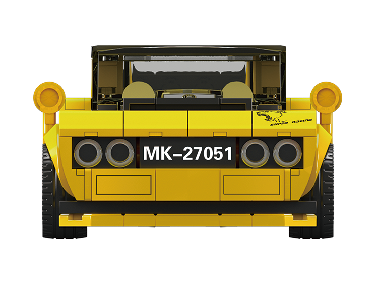 Mould King 27051S Challenger SRT Car Building Toy Set | 412 PCS