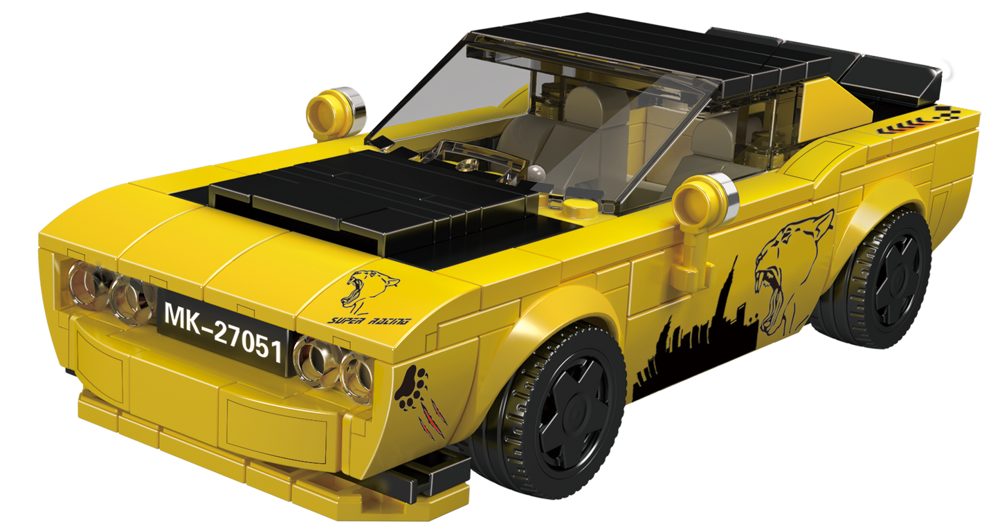 Mould King 27051S Challenger SRT Car Building Toy Set | 412 PCS