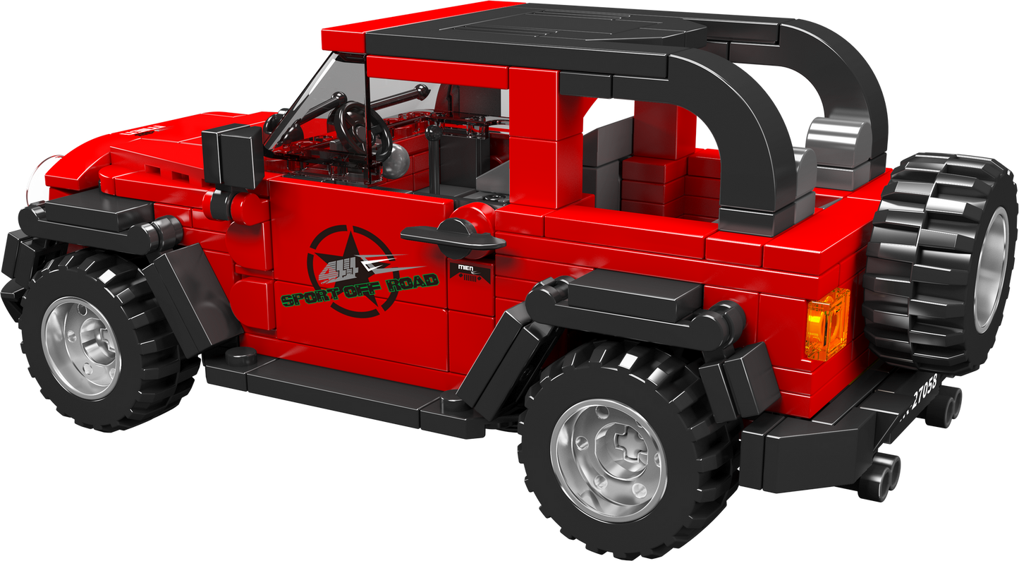 Mould King 27058S Wrangler Off-road Vehicle Building Toy Set | 453 PCS