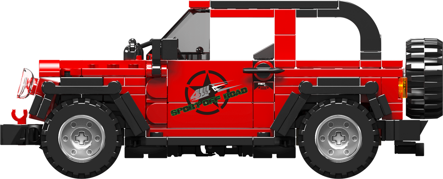 Mould King 27058S Wrangler Off-road Vehicle Building Toy Set | 453 PCS