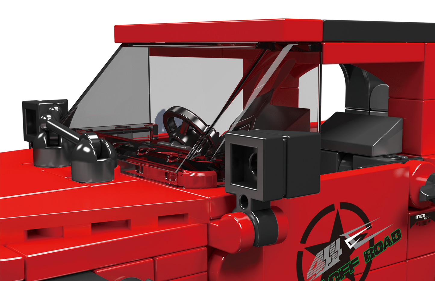 Mould King 27058S Wrangler Off-road Vehicle Building Toy Set | 453 PCS