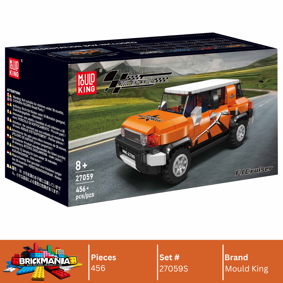 Mould King 27059S FJ Cruiser SUV Building Toy Set | 456 PCS