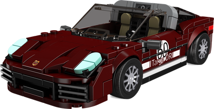 Mould King 27060S 911 Targo Supercar Building Toy Set | 389 PCS