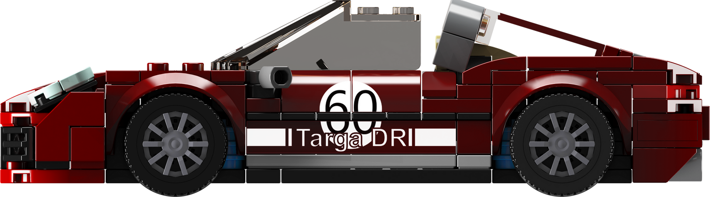 Mould King 27060S 911 Targo Supercar Building Toy Set | 389 PCS