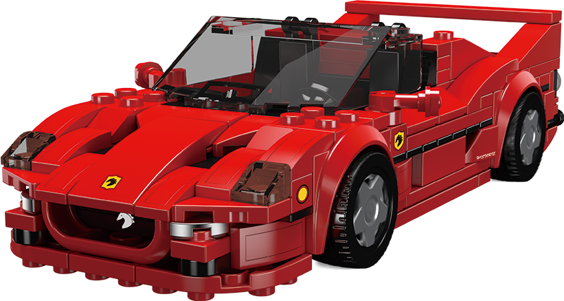 Mould King 27066S F50 Car Model Building Toy Set | 396 PCS