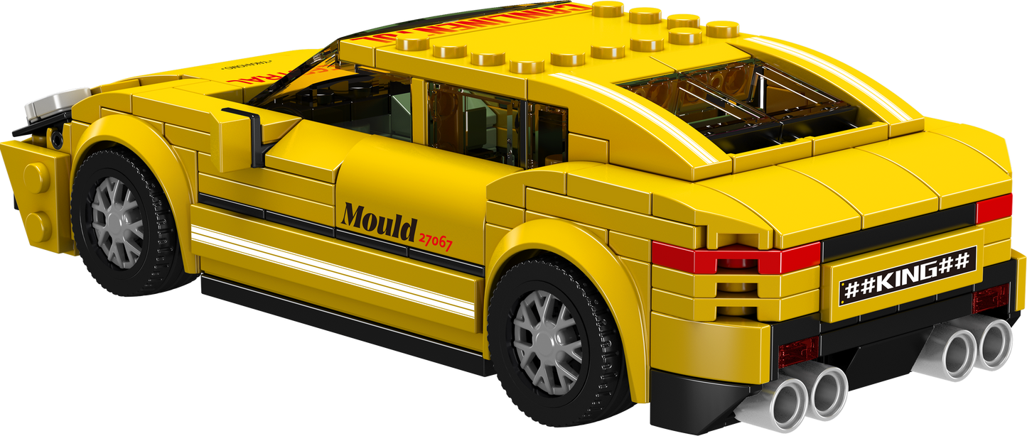 Mould King 27067 Panamera Car Model Building Toy Set | 344 PCS