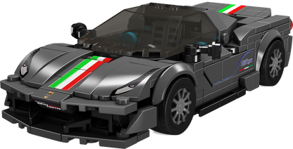 Mould King 27068S The 488 Pista Car Model Building Toy Set | 384 PCS