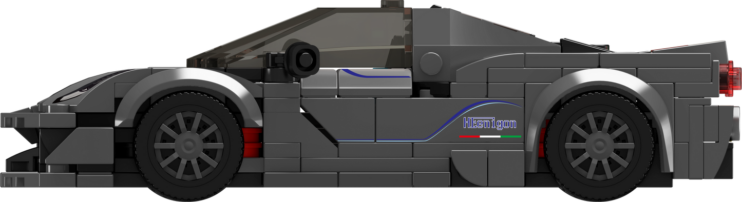 Mould King 27068S The 488 Pista Car Model Building Toy Set | 384 PCS