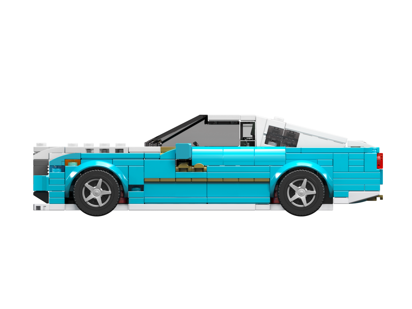 Mould King 27071 RR Black Badge Car Model Building Toy Set | 476 PCS