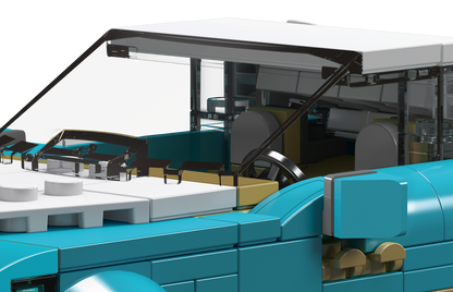 Mould King 27071 RR Black Badge Car Model Building Toy Set | 476 PCS