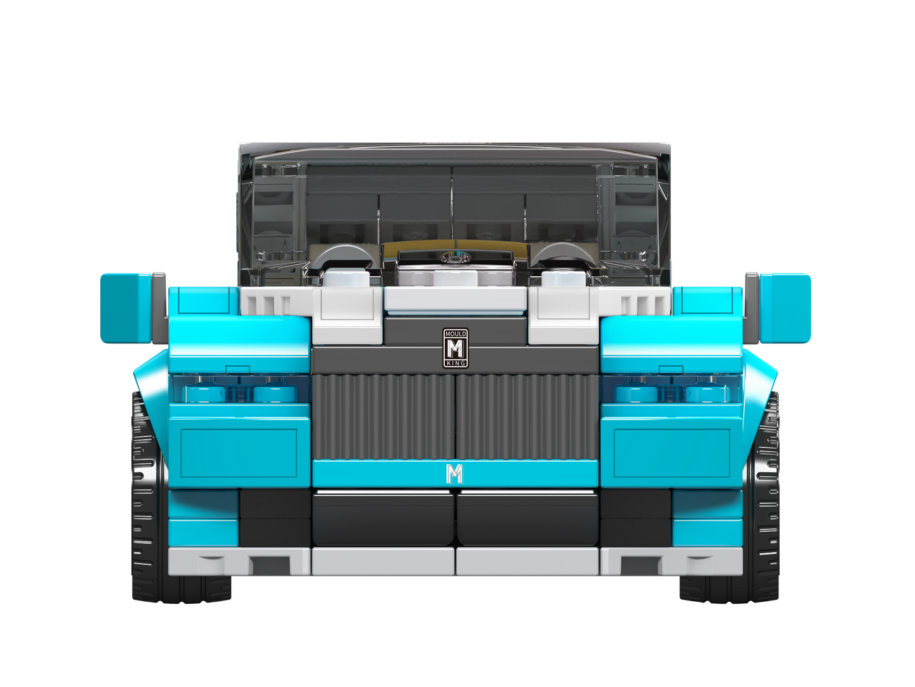 Mould King 27071 RR Black Badge Car Model Building Toy Set | 476 PCS