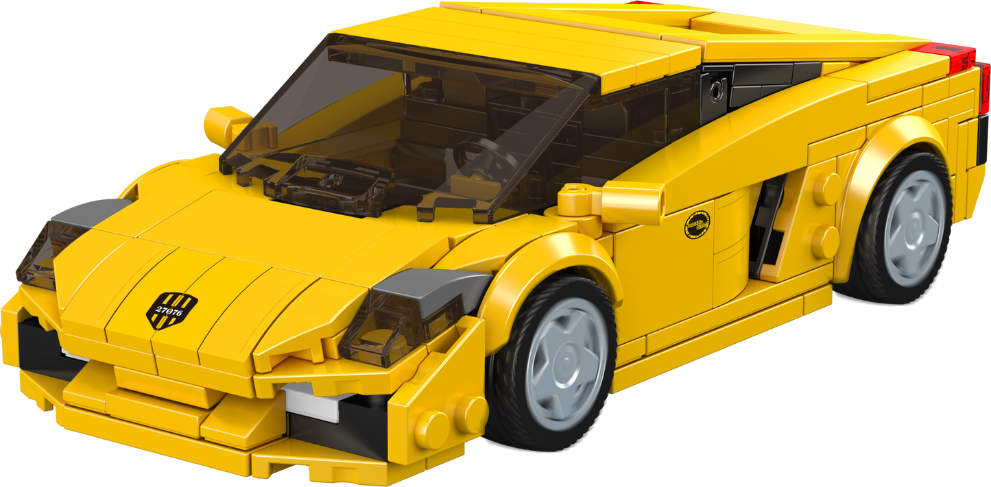 Mould King 27076 Lambo Gallardo Car Model Building Toy Set | 342 PCS