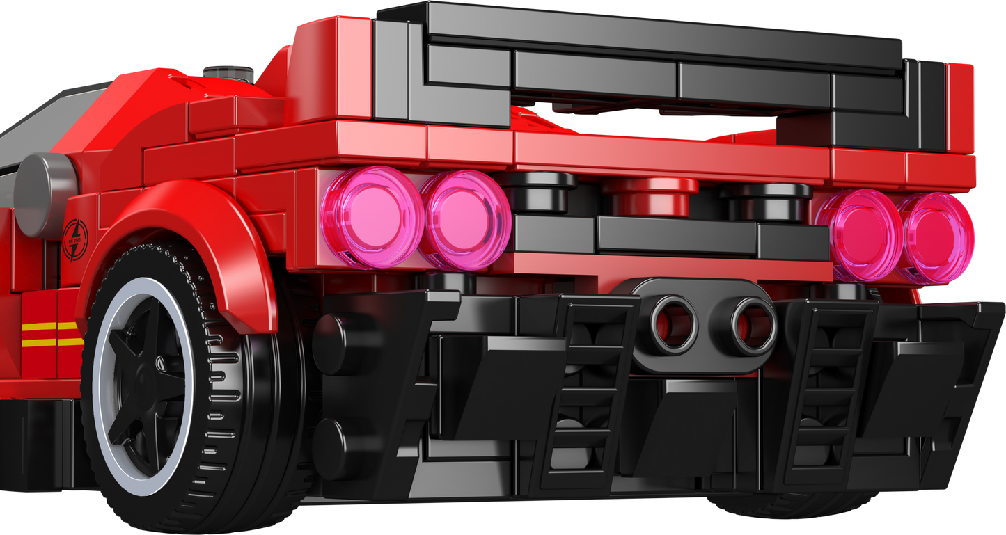 Mould King 27078 F4T LM Concept Car Model Building Toy Set | 424 PCS