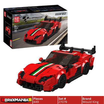 Mould King 27079 Ferrari 812 Mansory Supercar Model Building Toy Set | 449 PCS