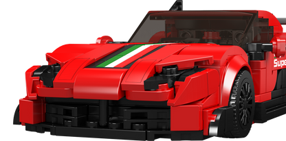 Mould King 27079 Ferrari 812 Mansory Supercar Model Building Toy Set | 449 PCS