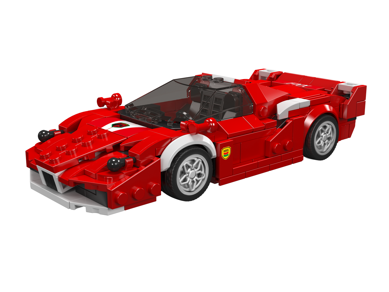 Mould King 27080 Ferrari FXX Supercar Model Building Toy Set | 433 PCS