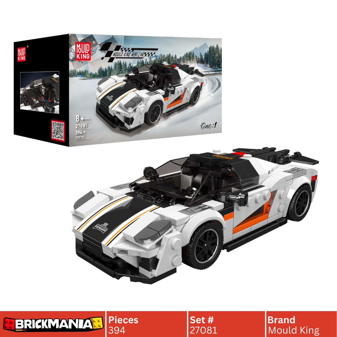 Mould King 27081 Koenigsegg One Supercar Model Building Toy Set | 394 PCS
