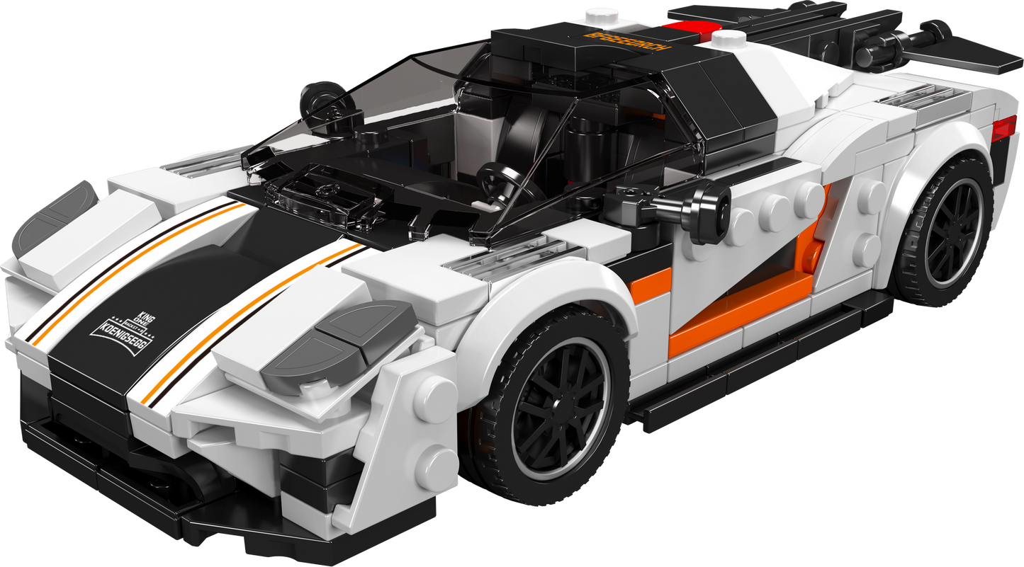 Mould King 27081 Koenigsegg One Supercar Model Building Toy Set | 394 PCS
