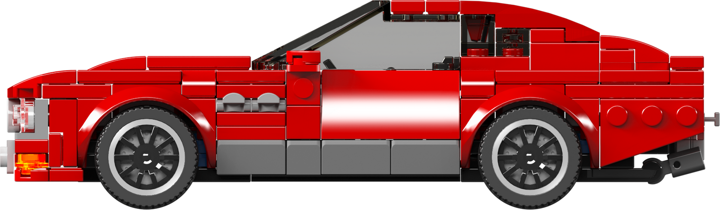 Mould King 27084 Martin V8 Vintage Car Model Building Toy Set | 365 PCS