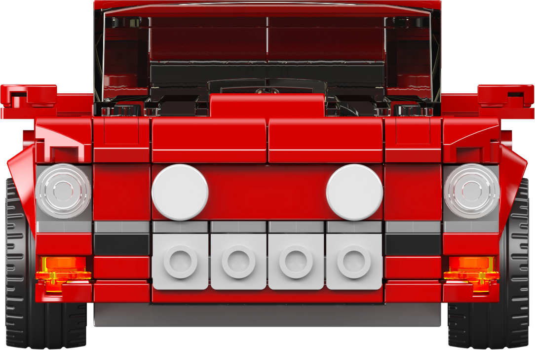 Mould King 27084 Martin V8 Vintage Car Model Building Toy Set | 365 PCS