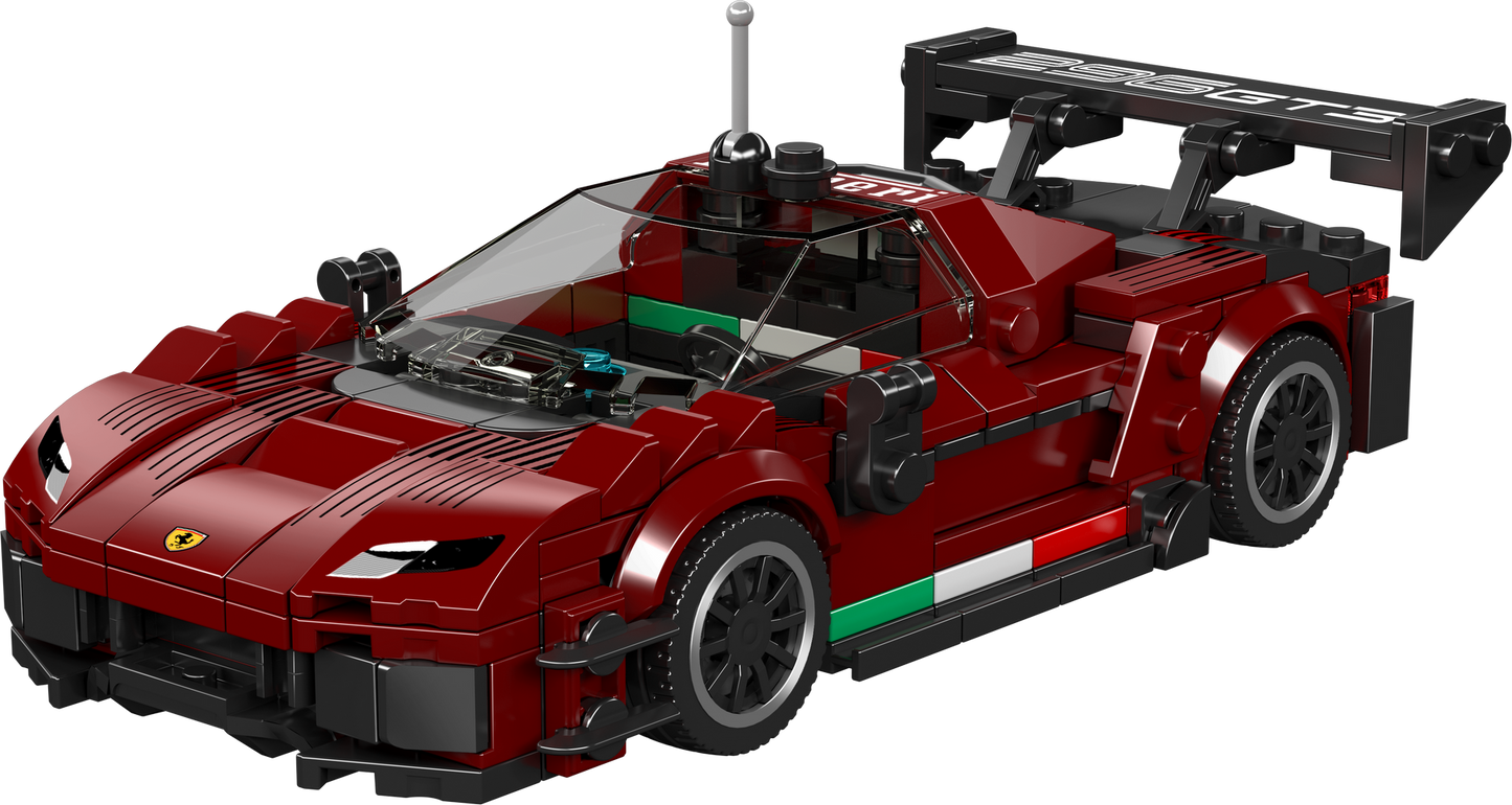 Mould King 27087 F296 GT3 Supercar Model Building Toy Set | 416 PCS