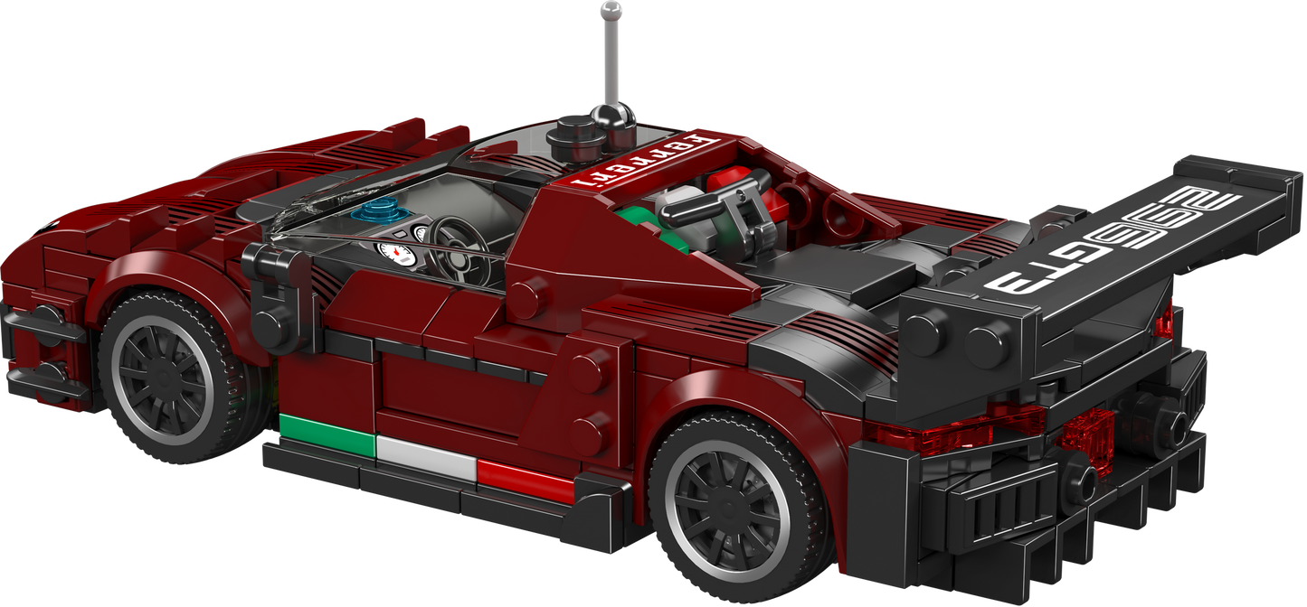 Mould King 27087 F296 GT3 Supercar Model Building Toy Set | 416 PCS