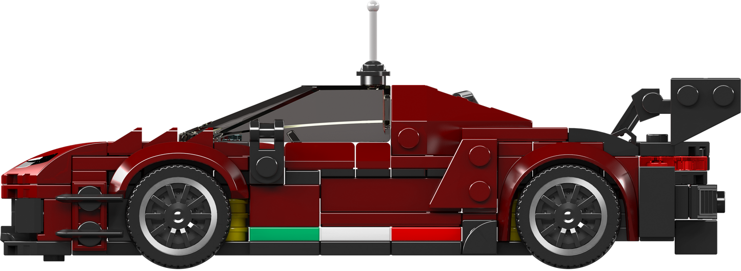 Mould King 27087 F296 GT3 Supercar Model Building Toy Set | 416 PCS