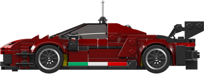 Mould King 27087 F296 GT3 Supercar Model Building Toy Set | 416 PCS