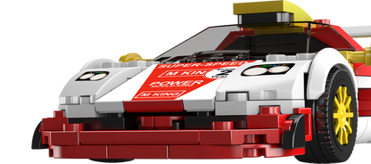 Mould King 27089 GTR Longtail Racing Car Building Toy Set | 385 PCS