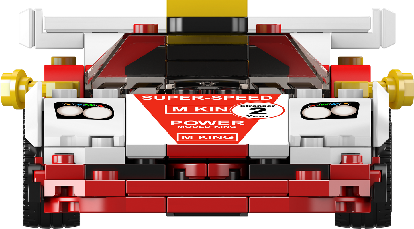 Mould King 27089 GTR Longtail Racing Car Building Toy Set | 385 PCS