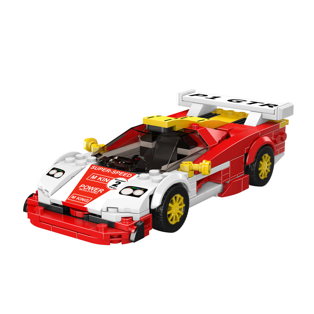Mould King 27089 GTR Longtail Racing Car Building Toy Set | 385 PCS
