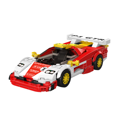 Mould King 27089 GTR Longtail Racing Car Building Toy Set | 385 PCS