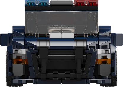 Mould King 27090 Ford Shelby GT500 Police Car Building Toy Set | 489 PCS